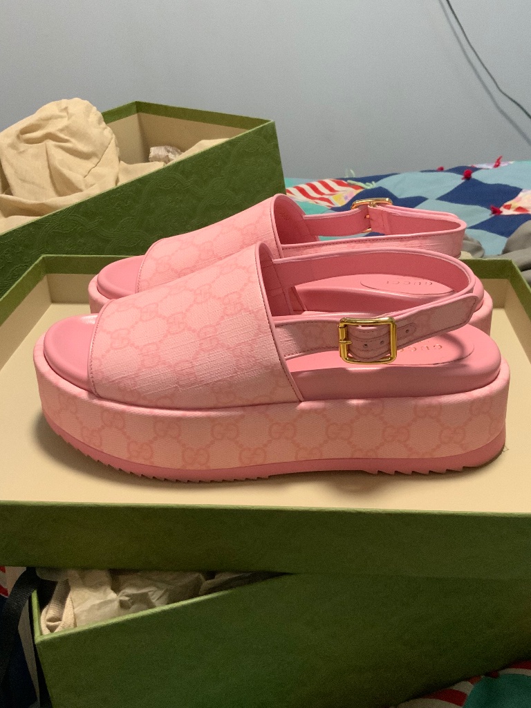Gucci, Size 39, Pink